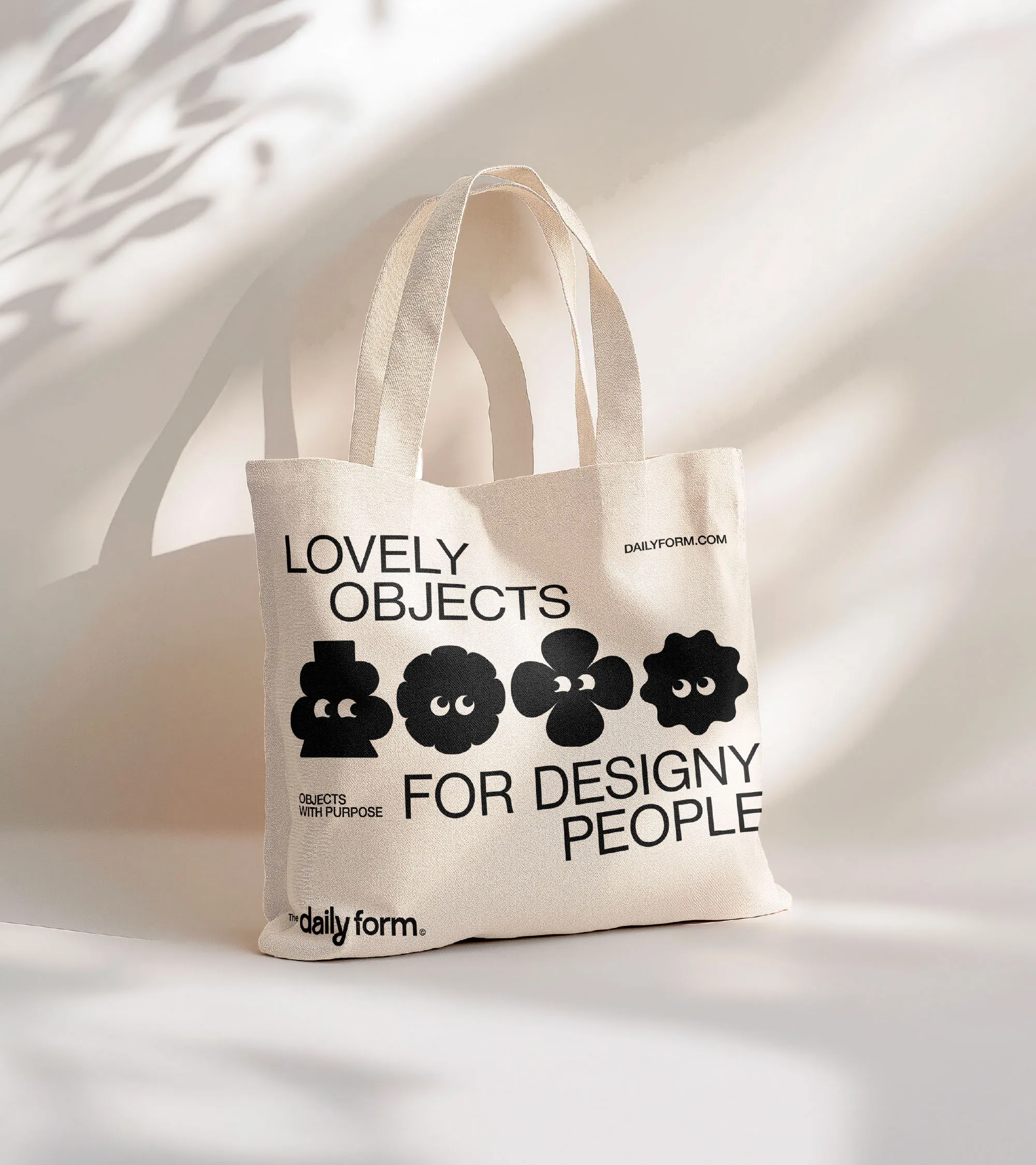 The Daily Form — tote bag merchandise