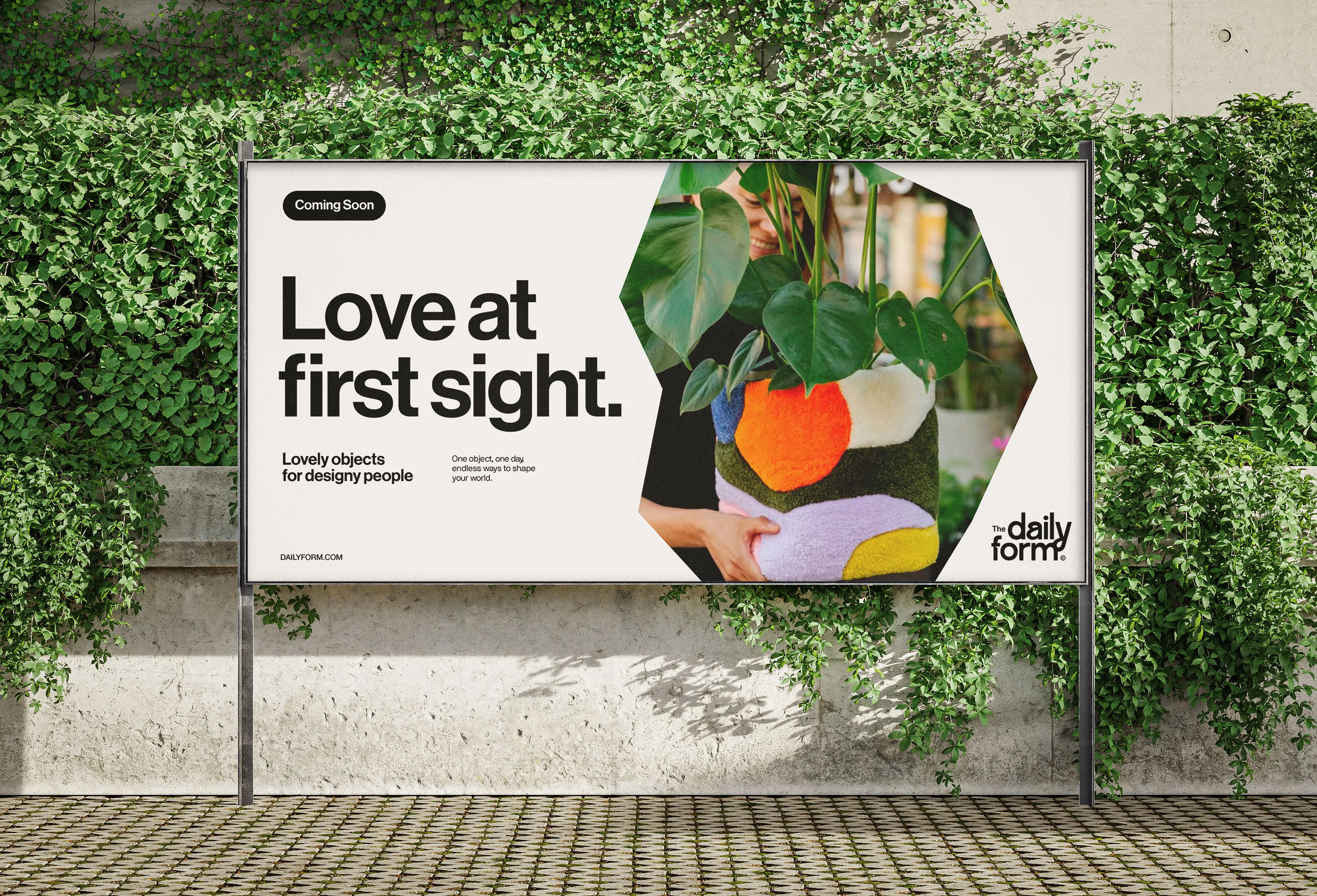 The Daily Form — outdoor advertising billboard